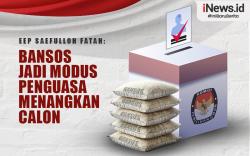 Infografis Eep Saefulloh Singgung Dana Bansos Membengkak: Modus Penguasa Menangkan Calon 