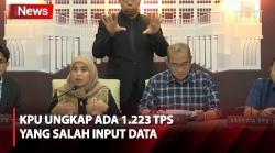 Perolehan Suara Pilpres 2024, KPU Akui Ada 1.223 TPS yang Salah Input Data di Sirekap