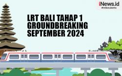 Infografis LRT Bali Tahap 1 Groundbreaking Pada September 2024