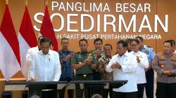 Jokowi Didampingi Prabowo Resmikan RS Pusat Pertahanan Negara Panglima Besar Soedirman