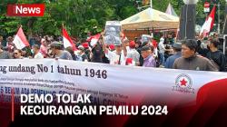 Ratusan Massa Gelar Demo di Patung Kuda, Desak Bawaslu Tegas dalam Pengawasan Pemilu