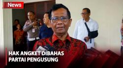 Soal Hak Angket Pemilu, Mahfud Sebut Sudah Dibahas Partai Pengusung