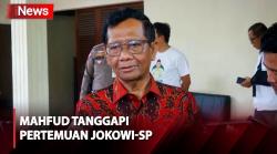 Respons Pertemuan Jokowi dan Surya Paloh, Mahfud: Politik Biasa, tapi Jaga Demokrasi
