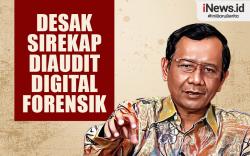 Infografis Mahfud MD Desak Sirekap Diaudit Digital Forensik lewat Lembaga Independen 