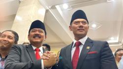 Ekspresi AHY Dilantik Jokowi jadi Menteri ATR/BPN Gantikan Hadi Tjahjanto
