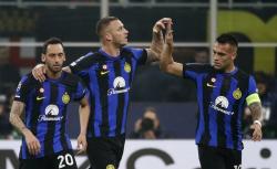 Hasil Inter Vs Atletico di Liga Champions: Nerazzuri Menang Tipis Berkat Arnautovic