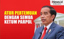 Infografis Jokowi Akui Atur Pertemuan dengan Semua Ketum Parpol