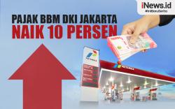 Infografis Pajak BBM DKI Jakarta Naik 10 Persen