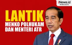 Infografis Presiden Jokowi Lantik Hadi Tjahjanto Jadi Menko Polhukam, AHY Menteri ATR