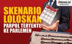Infografis Politikus PDIP Duga Ada Skenario Loloskan Parpol Tertentu ke Parlemen