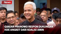 Koalisi AMIN Dukung Hak Angket DPR, Ini Respons Ganjar Pranowo
