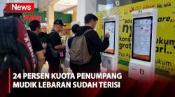 PT KAI Buka Penjualan Tiket Mudik Lebaran, 24 Persen Kuota Penumpang Sudah Terisi