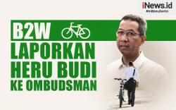 Infografis B2W Laporkan Heru Budi ke Ombudsman terkait Pengelolaan Jalur Sepeda