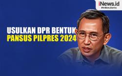 Infografis Eep Saefulloh Usul DPR Bentuk Pansus Pilpres 2024