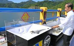 Telan Dana Rp2,02 Triliun, Jokowi Resmikan Bendungan Lolak di Bolaang Mongondow   