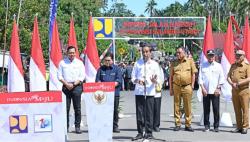 Jokowi Resmikan Perbaikan Jalan Sepanjang 59 Km di Sulawesi Utara Senilai Rp183 Miliar