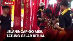 Sambut Cap Go Meh, Tatung Gelar Ritual Cuci Jalan dan Buka Tandu di Pontianak
