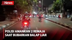 Polisi Amankan 2 Remaja saat Bubarkan Balap Liar di Duren Sawit Jaktim