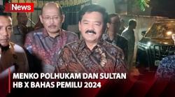 Bertemu Sri Sultan Hamengkubuwono X, Menko Polhukam Sebut Bahas soal Pemilu 2024