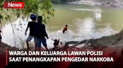 Warga dan Keluarga Lakukan Perlawanan saat Polisi Ringkus 5 Pengedar Narkoba