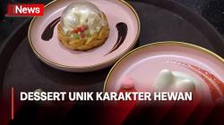 Kafe Unik di Bandung Hidangkan Dessert Bentuk Hewan yang  Mengemaskan