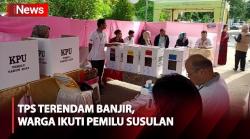 Ratusan Warga di Tanjung Priok Ikuti Pemilu Susulan Pasca TPS Terendam Banjir