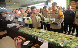 Polda Jateng Ungkap Peredaran 52 Kg Sabu dan 35.050 Butir Ekstasi
