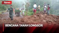 Jalan Trans Sulawesi Tertimbun Longsor, Akses Poros Rantepao-Rindingallo Lumpuh Total