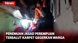 Penemuan Jasad Perempuan Paruh Baya Terbalut Karpet Gegerkan Warga di Tambora Jakbar