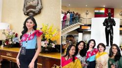 Intip Potret Cantik Miss Indonesia Audrey Vanessa saat Kunjungi AWWA