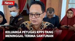 Keluarga Petugas KPPS yang Meninggal Terima Santunan Rp10 Juta dari Pemprov Jatim