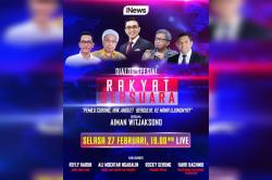 Rocky Gerung, Ngabalin, Refly Harun, bersama Aiman Witjaksono dalam Rakyat Bersuara, Besok Malam Live di iNews  