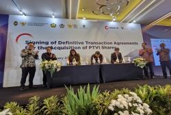 MIND ID Resmi Kuasai 34 Persen Saham Vale Indonesia