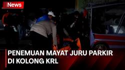 Geger! Warga Temukan Mayat Juru Parkir di Kolong KRL Sawah Besar Jakpus