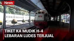 Tiket KA Mudik di Daop 9 Jember Ludes Terjual hingga H-4 Lebaran