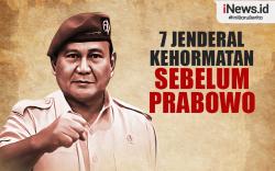 Infografis 7 Jenderal Kehormatan RI sebelum Prabowo