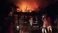 Kebakaran Mes Karyawan SPBU Lubuk Tanjung, 1 Orang Tewas Terjebak Kobaran Api