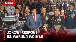 Respons Presiden Jokowi Diisukan Bergabung dengan Partai Golkar