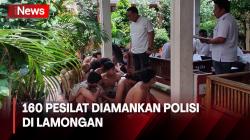 160 Pesilat Diamankan Polisi Usai Gelar Konvoi dan Berakhir Ricuh di Lamongan