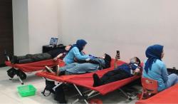 Antusias Ikut Donor Darah MNC Love Donatio, Karyawan Rela Antre