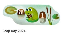 Google Doodle Tampilkan Gambar Katak Peringati Leap Day, Apa Artinya? 