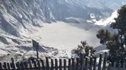 Gunung Tangkuban Parahu 2 Kali Gempa Embusan, Status Masih Level I<