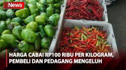Harga Cabai Tembus Rp100 Ribu, Pembeli dan Pedagang Mengeluh di Wonosobo
