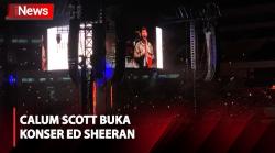 Calum Scott Buka Konser Ed Sheeran di JIS dengan Apik