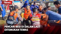 Dilaporkan Hilang, Pencari Besi Bekas di Dalam Laut Ditemukan Tewas di Kedalaman 18 Meter
