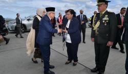 Wapres Ma'ruf Amin Kembali ke Tanah Air usai Kunker dari Selandia Baru