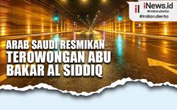 Infografis Arab Saudi Resmikan Terowongan Abu Bakar Al Siddiq