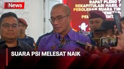 Ketua KPU Angkat Bicara soal Suara PSI Melesat Naik
