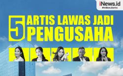 Infografis Daftar 5 Artis Lawas Sukses Jadi Pengusaha