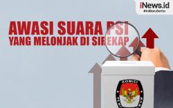 Infografis Anies Ajak Masyarakat Awasi Suara PSI yang Melonjak di Sirekap